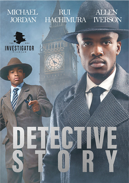 探偵映画のポスター